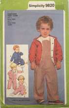 Load image into Gallery viewer, 1981 Vintage Sewing Pattern: Simplicity 9820