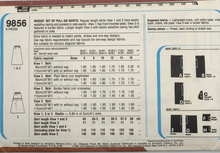 Load image into Gallery viewer, 1981 Vintage Sewing Pattern: Simplicity 9856