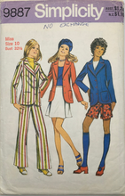 Load image into Gallery viewer, 1972 Vintage Sewing Pattern: Simplicity 9887