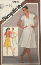 Load image into Gallery viewer, 1981 Vintage Sewing Pattern: Simplicity 9909