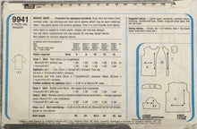 Load image into Gallery viewer, 1981 Vintage Sewing Pattern: Simplicity 9941