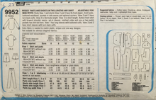 Load image into Gallery viewer, 1981 Vintage Sewing Pattern: Simplicity 9952
