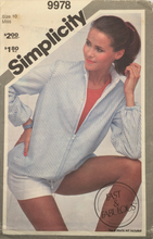 Load image into Gallery viewer, 1981 Vintage Sewing Pattern: Simplicity 9978
