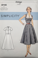 Load image into Gallery viewer, 1950’s Reproduction Sewing Pattern: Simplicity S9105