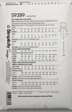 Load image into Gallery viewer, 2021 Sewing Pattern: Simplicity S9389