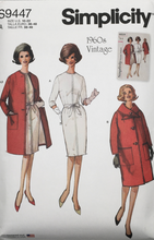 Load image into Gallery viewer, 1960’s Reproduction  Sewing Pattern: Simplicity S9447