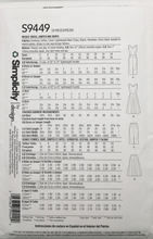 Load image into Gallery viewer, 1960’s Reproduction Sewing Pattern: Simplicity S9449
