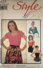 Load image into Gallery viewer, 1988 Vintage Sewing Pattern: Style 1332