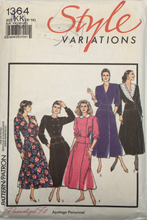 Load image into Gallery viewer, 1988 Vintage Sewing Pattern: Style 1364
