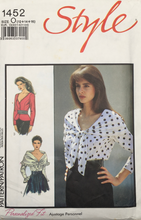 Load image into Gallery viewer, 1988 Vintage Sewing Pattern: Style 1452