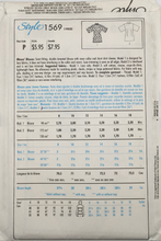 Load image into Gallery viewer, 1988 Vintage Sewing Pattern: Style 1569