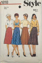 Load image into Gallery viewer, 1980 Vintage Sewing Pattern: Style 1818