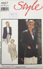 Load image into Gallery viewer, 1990’s Vintage Sewing Pattern: Style 1857