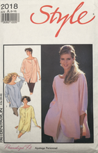 Load image into Gallery viewer, 1991 Vintage Sewing Pattern: Style 2018