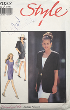 Load image into Gallery viewer, 1990’s Vintage Sewing Pattern: Style 2022