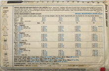 Load image into Gallery viewer, 1978 Vintage Sewing Pattern: Style 2154