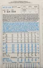 Load image into Gallery viewer, 1991 Vintage Sewing Pattern: Style 2177