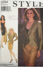Load image into Gallery viewer, 1991 Vintage Sewing Pattern: Style 2204