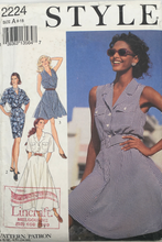 Load image into Gallery viewer, 1992 Vintage Sewing Pattern: Style  2224