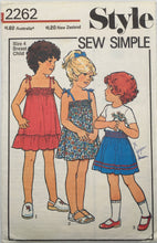 Load image into Gallery viewer, 1978 Vintage Sewing Pattern: Style 2262