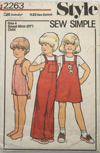 Load image into Gallery viewer, 1978 Vintage Sewing Pattern: Style 2263