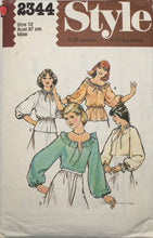 Load image into Gallery viewer, 1978 Vintage Sewing Pattern: Style 2344