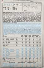 Load image into Gallery viewer, 1994 Vintage Sewing Pattern: Style 2418