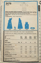 Load image into Gallery viewer, 1978 Vintage Sewing Pattern: Style 2479