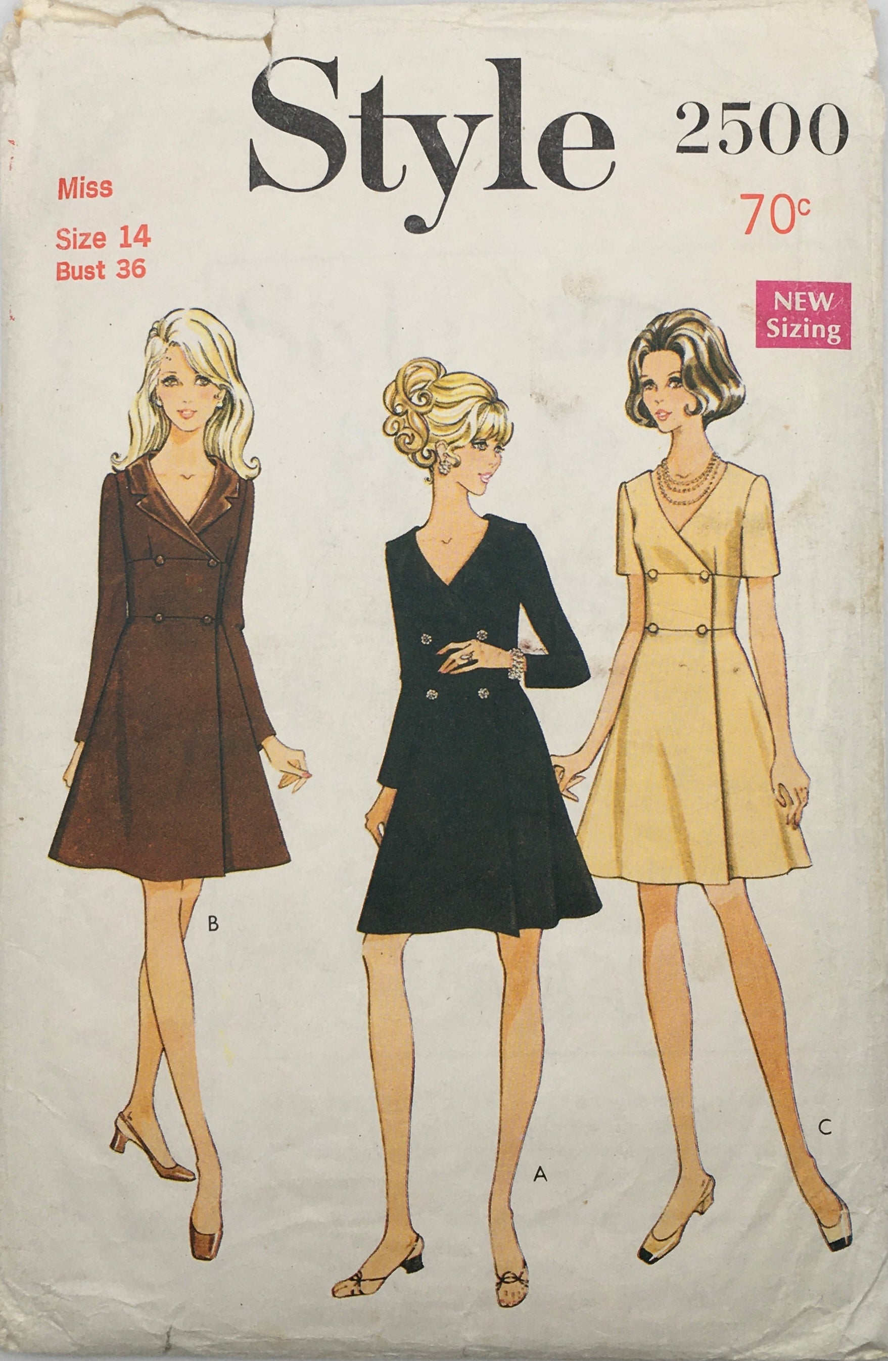 1969 Vintage Sewing Pattern: Style 2500 – Vintage Stitch Australia