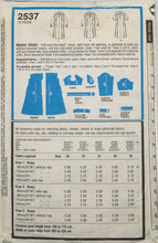Load image into Gallery viewer, 1979 Vintage Sewing Pattern: Style 2537