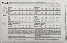 Load image into Gallery viewer, 1990’s Vintage Sewing Pattern: Style 2594