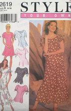 Load image into Gallery viewer, 1990’s Vintage Sewing Pattern: Style 2619