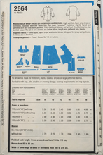 Load image into Gallery viewer, 1979 Vintage Sewing Pattern: Style 2664