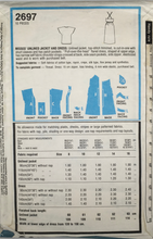 Load image into Gallery viewer, 1980 Vintage Sewing Pattern: Style 2697