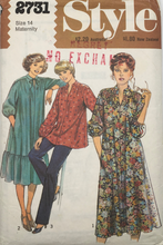 Load image into Gallery viewer, 1981 Vintage Sewing Pattern: Style 2731