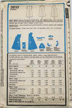 Load image into Gallery viewer, 1980 Vintage Sewing Pattern: Style 3013