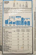 Load image into Gallery viewer, 1981 Vintage Sewing Pattern: Style 3233