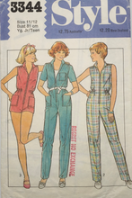 Load image into Gallery viewer, 1981 Vintage Sewing Pattern: Style 3344