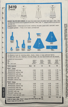 Load image into Gallery viewer, 1981 Vintage Sewing Pattern: Style 3419