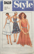 Load image into Gallery viewer, 1981 Vintage Sewing Pattern: Style 3419