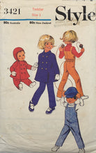 Load image into Gallery viewer, 1974 Vintage Sewing Pattern: Style 3421
