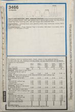 Load image into Gallery viewer, 1985 Vintage Sewing Pattern: Style 3466