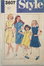 Load image into Gallery viewer, 1985 Vintage Sewing Pattern: Style  3607