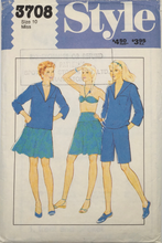 Load image into Gallery viewer, 1982 Vintage Sewing Pattern: Style 3708