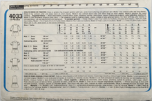 Load image into Gallery viewer, 1984 Vintage Sewing Pattern: Style 4033