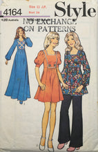 Load image into Gallery viewer, 1973 Vintage Sewing Pattern: Style 4164