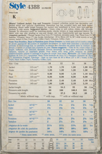 Load image into Gallery viewer, 1985 Vintage Sewing Pattern: Style 4388