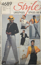 Load image into Gallery viewer, 1986 Vintage Sewing Pattern: Style 4689