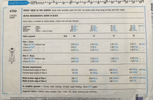 Load image into Gallery viewer, 1974 Vintage Sewing Pattern: Style 4750