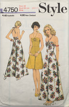 Load image into Gallery viewer, 1974 Vintage Sewing Pattern: Style 4750